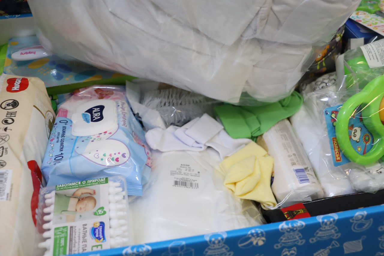 С начала 2022 года в Тверской области вручено больше 4,6 тысяч подарков для новорожденных