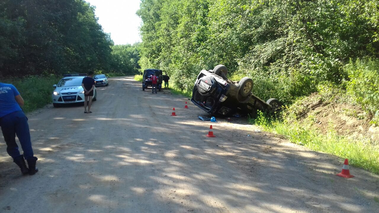 В аварии в Тверской области травмы получили два пассажира