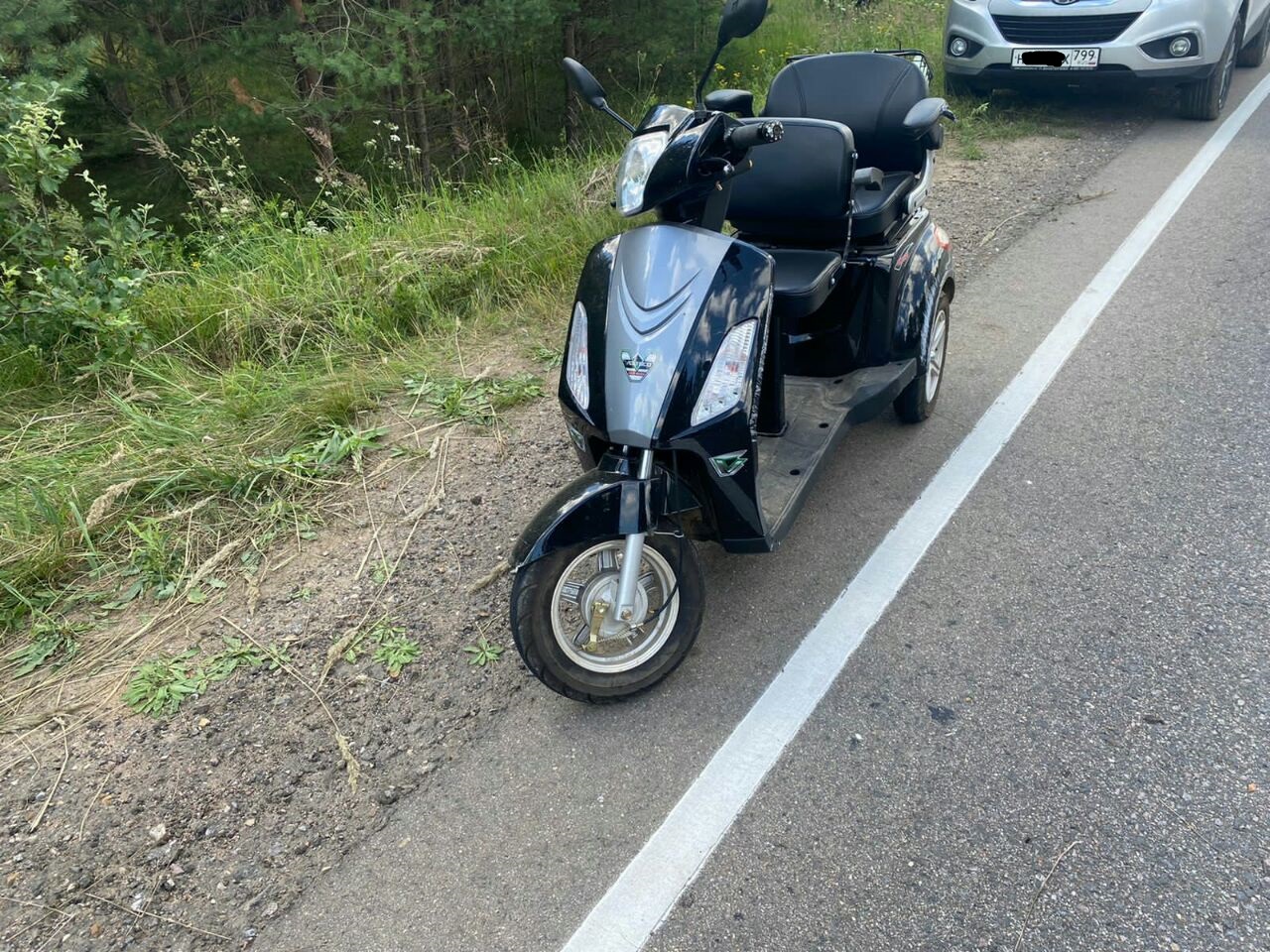 В Тверской области мужчина не справился с трициклом