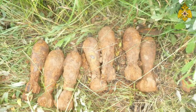 Обезврежены взрывоопасные предметы времён Великой Отечественной войны в Тверской области Обезврежены взрывоопасные предметы времён Великой Отечественной войны в Тверской области