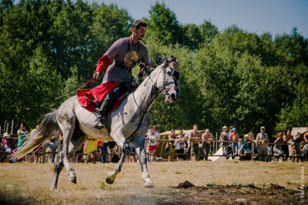 В Верхневолжье проходит фестиваль исторической реконструкции «Былинный берег»