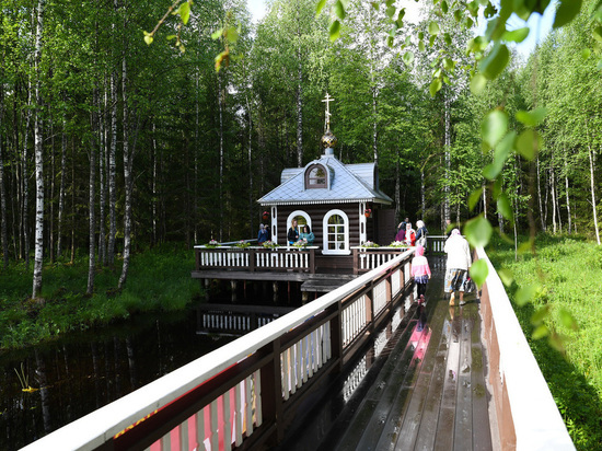 Ветераны Тверской области посетили исток Волги