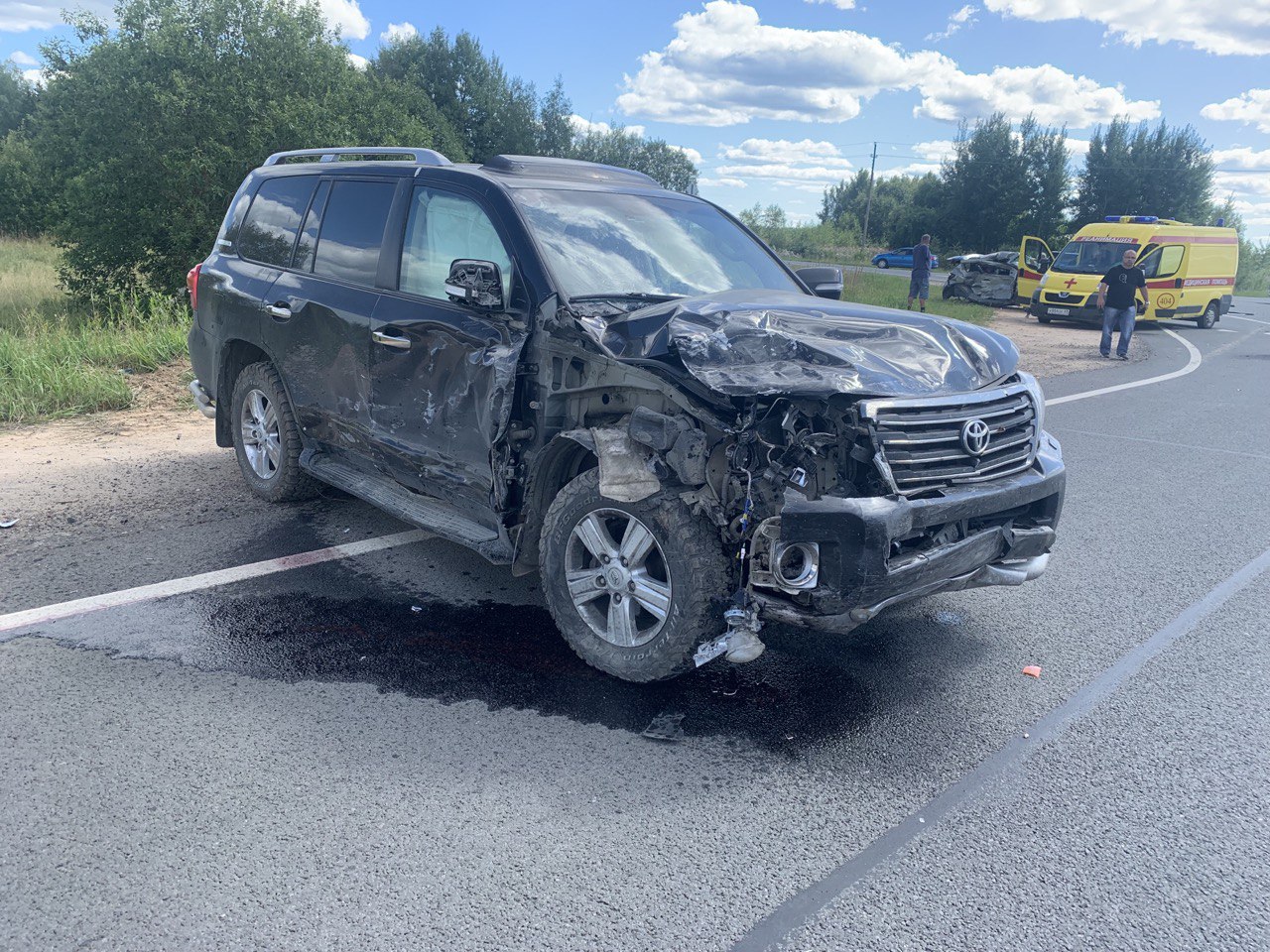 Пенсионер нарушил правила дорожного движения и попал в ДТП в Тверской области