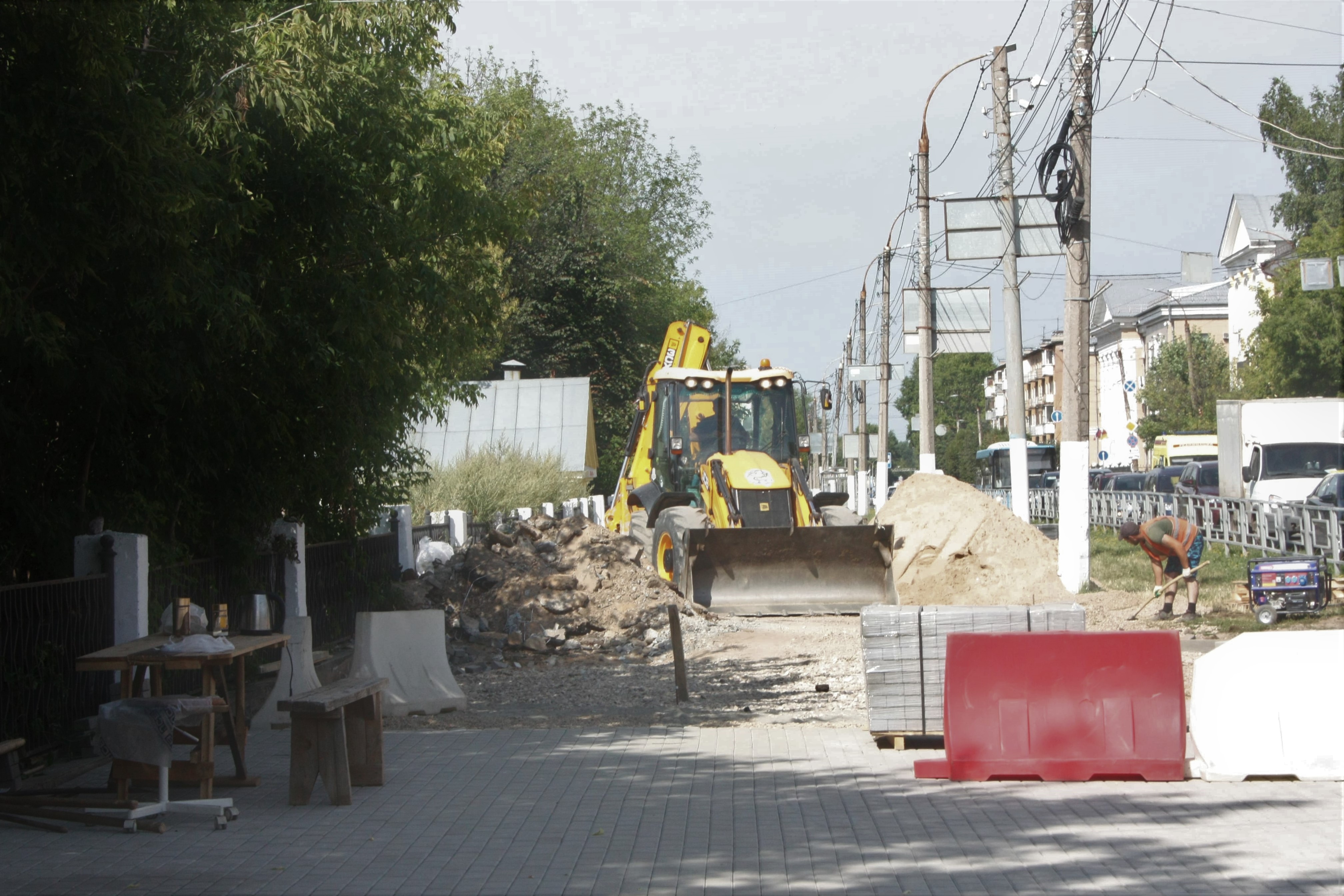 В Твери закрыт проход к Старому Волжскому мосту