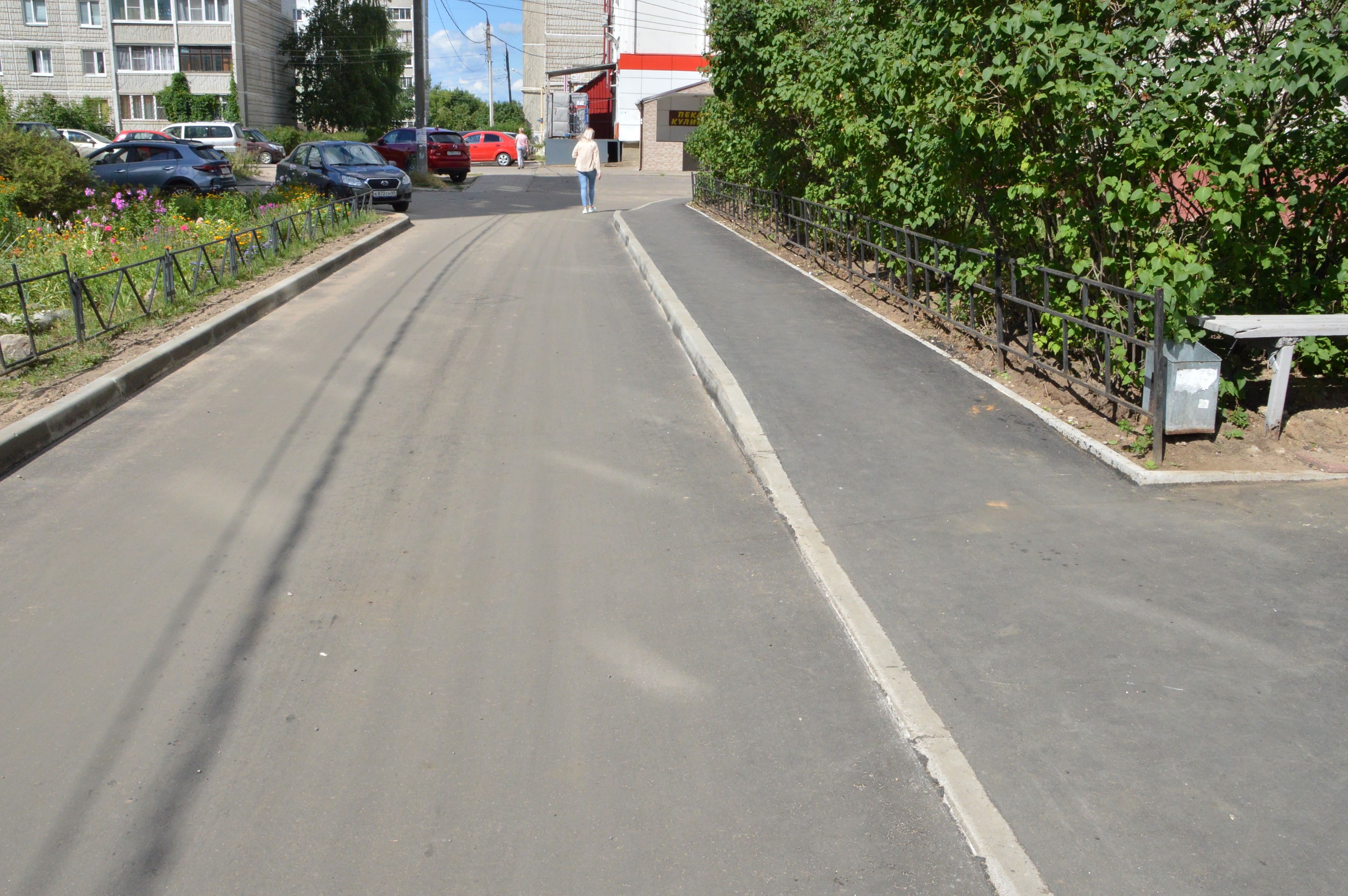 В Твери отремонтировали двор на бульваре Ногина