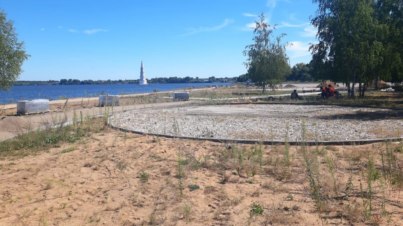 В Тверской области благоустраивают объекты-победители Всероссийского конкурса создания комфортной городской среды