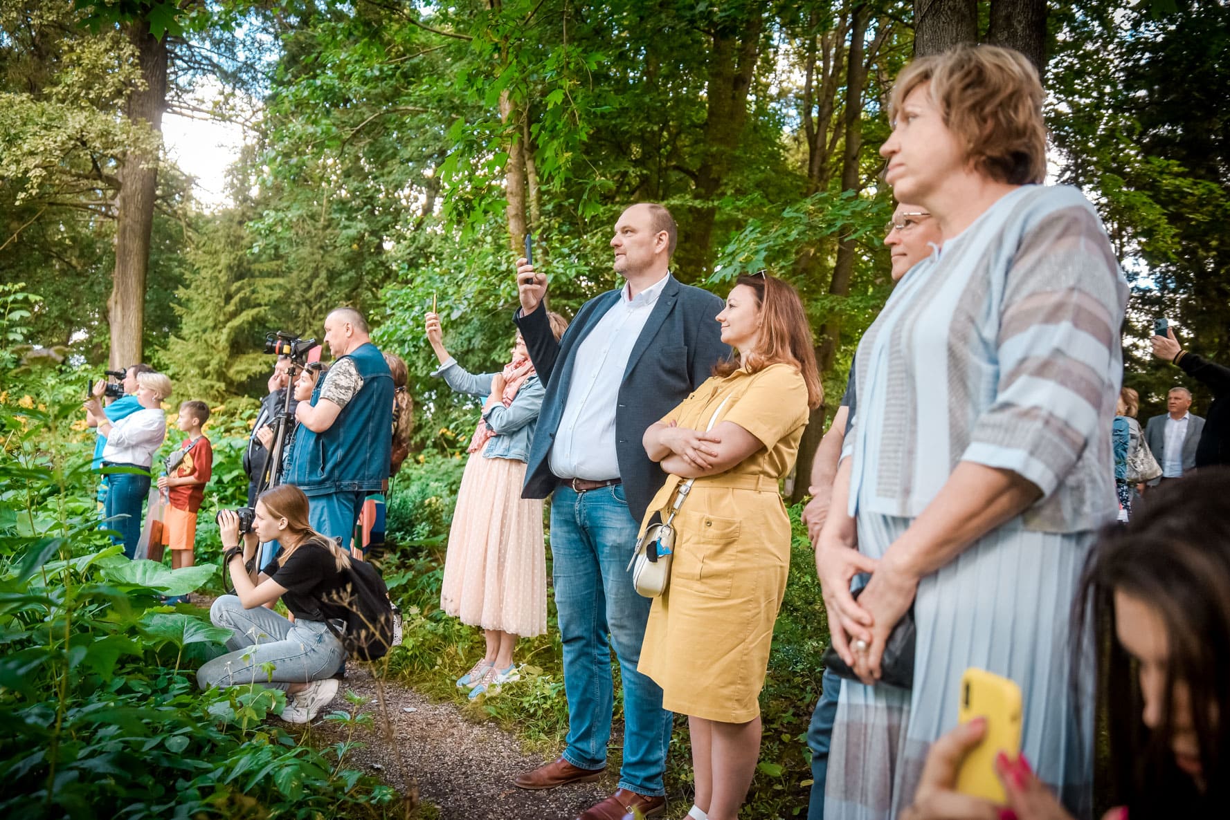 В тверском Ботаническом саду состоялось открытие восстановленной ротонды