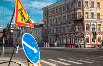 Обновленные улицы старого города: В центре Твери идут дорожные работы