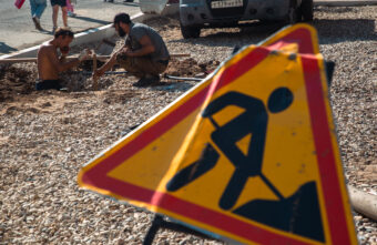 Обновленные улицы старого города: В центре Твери идут дорожные работы
