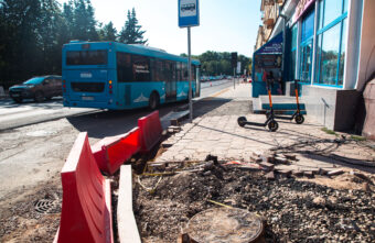 Обновленные улицы старого города: В центре Твери идут дорожные работы