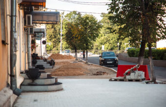 Обновленные улицы старого города: В центре Твери идут дорожные работы