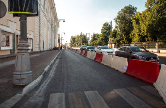 Обновленные улицы старого города: В центре Твери идут дорожные работы