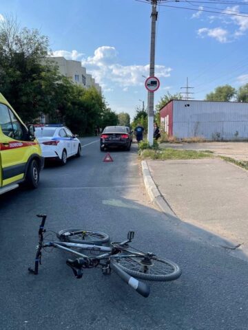 В Твери сбили велосипедиста