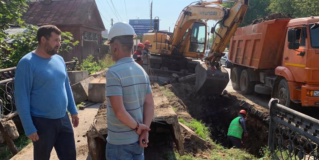 В Твери общественник Владимир Ешурин инициировал решение проблемы жителей Пролетарки с подачей горячей воды