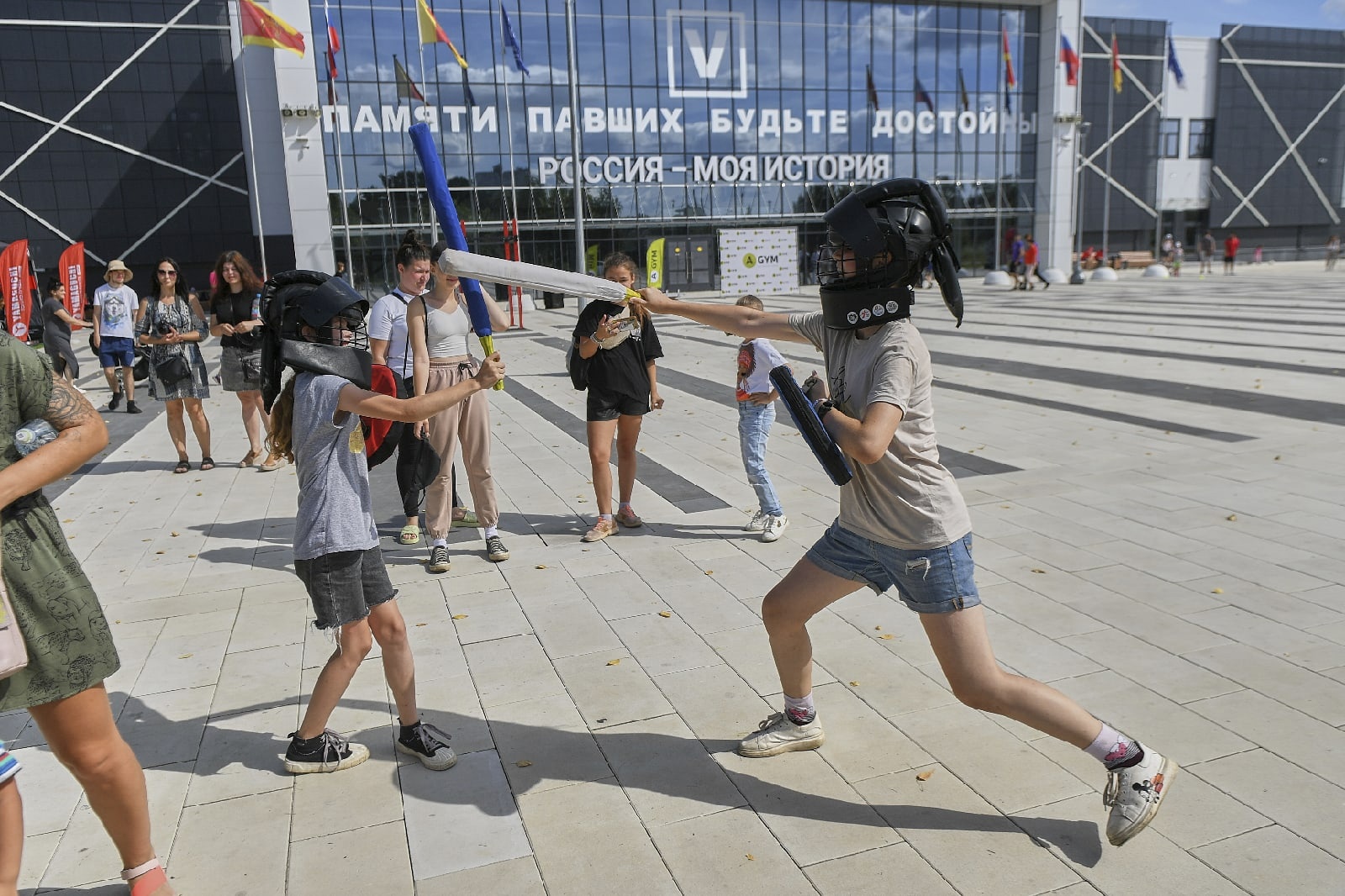 В Твери День физкультурника отметили на территории парка «Россия – моя история»