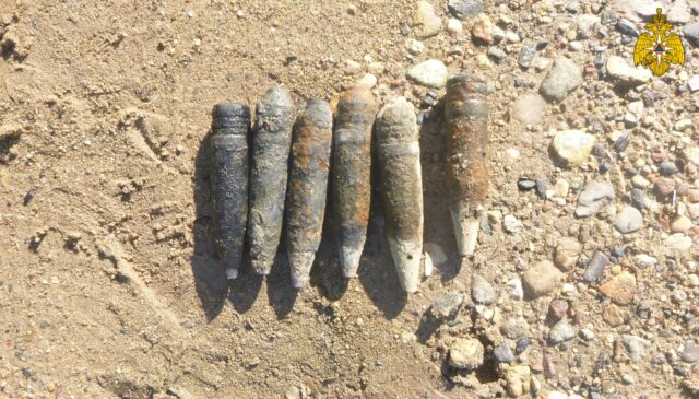 В Тверской области нашли 6 артиллерийских снарядов