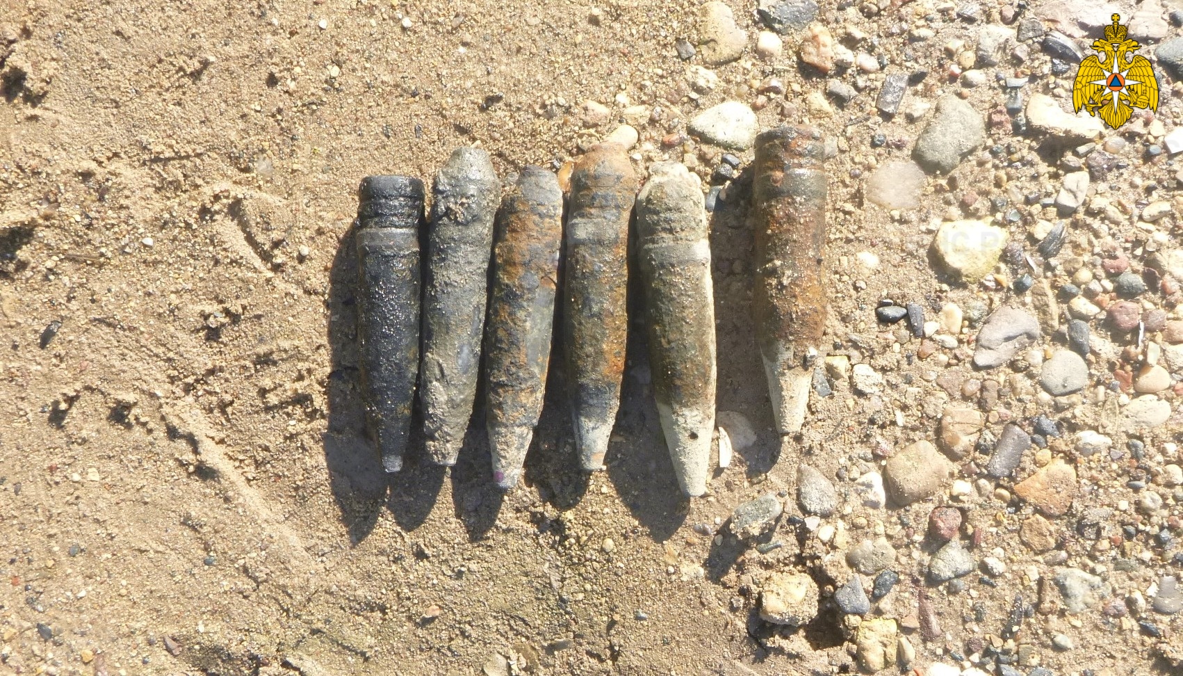 В Тверской области нашли 6 артиллерийских снарядов