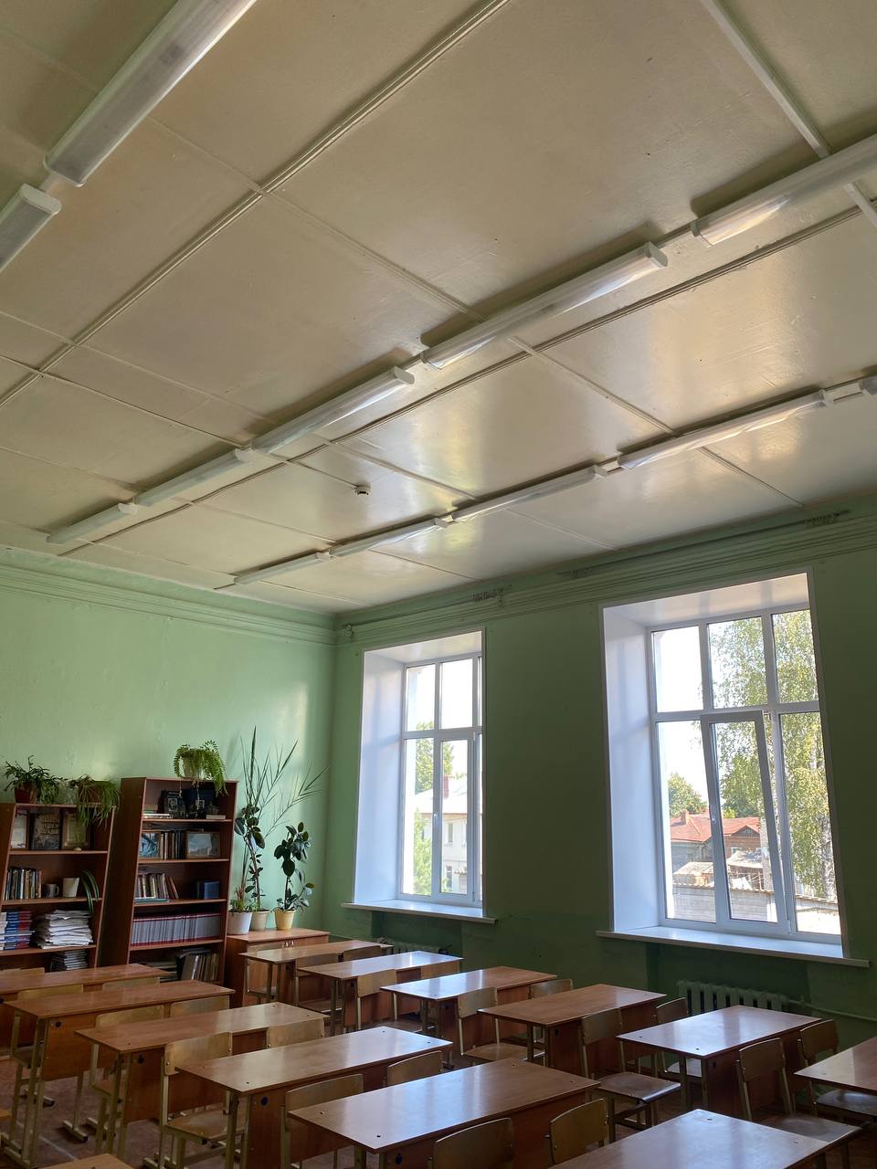 В школе Кашина провели капитальный ремонт системы электроснабжения