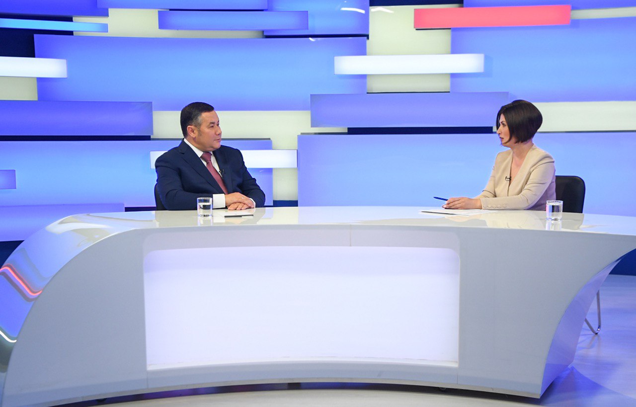 Игорь Руденя в прямом эфире расскажет о ремонте дорог, льготах для многодетных и поездке в Бердянск Игорь Руденя в прямом эфире расскажет о ремонте дорог, льготах для многодетных и поездке в Бердянск