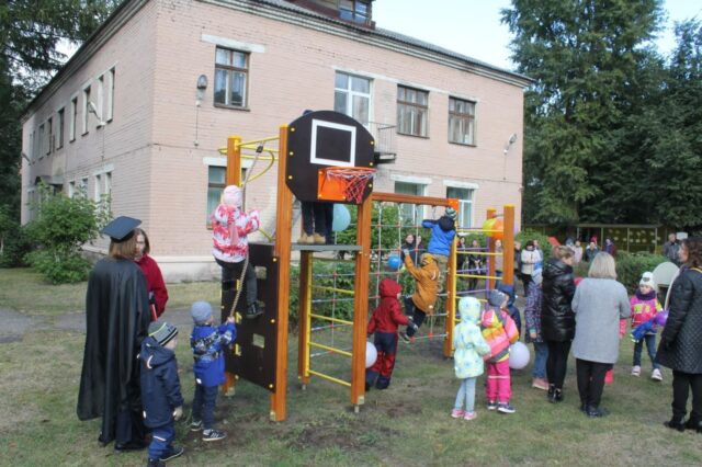 В тверском детском саду открылся новый игровой комплекс В тверском детском саду открылся новый игровой комплекс