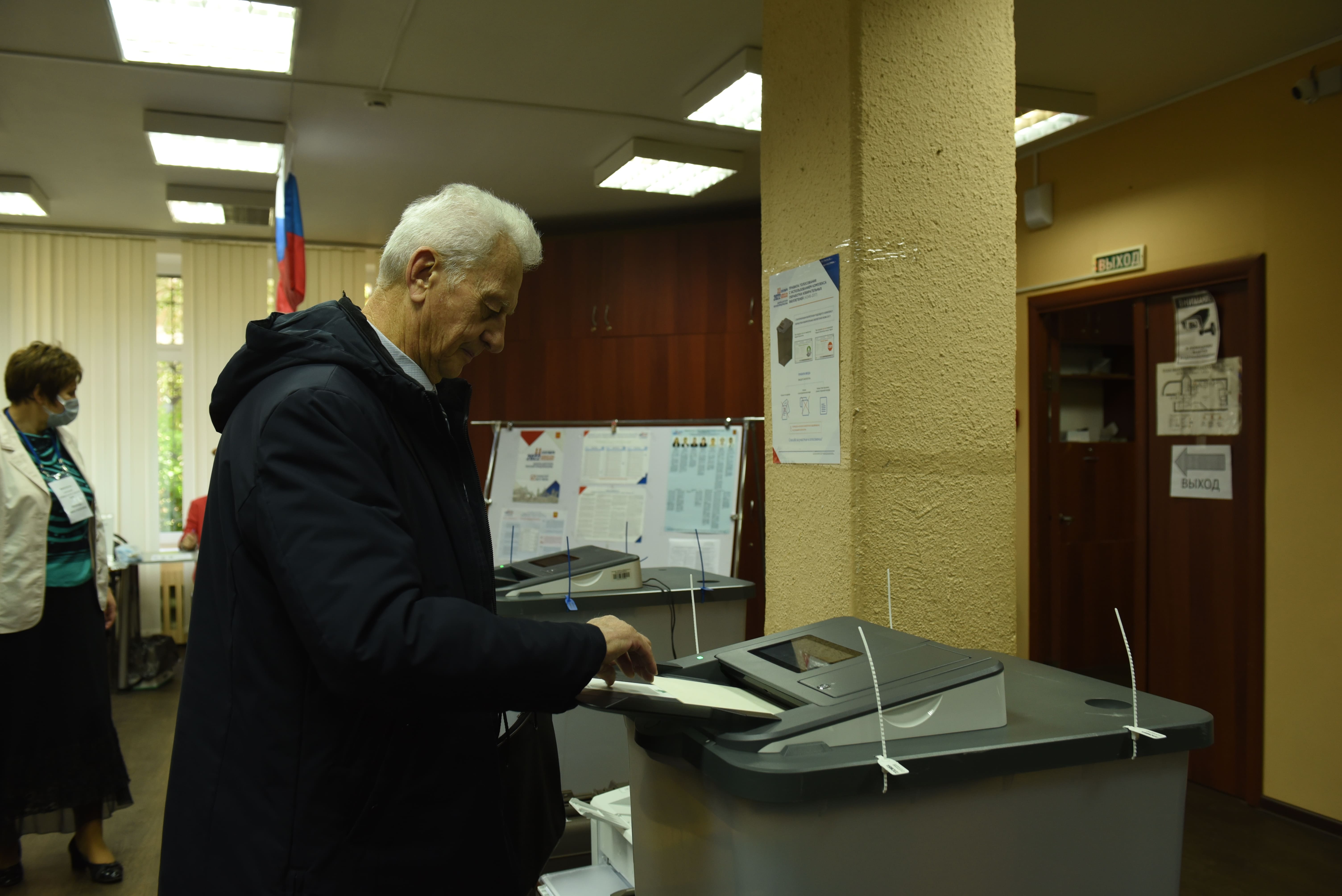 В Едином дне голосования принял участие председатель Тверской городской общественной организации «Блокадники Ленинграда» Аркадий Скачков В Едином дне голосования принял участие председатель Тверской городской общественной организации «Блокадники Ленинграда» Аркадий Скачков