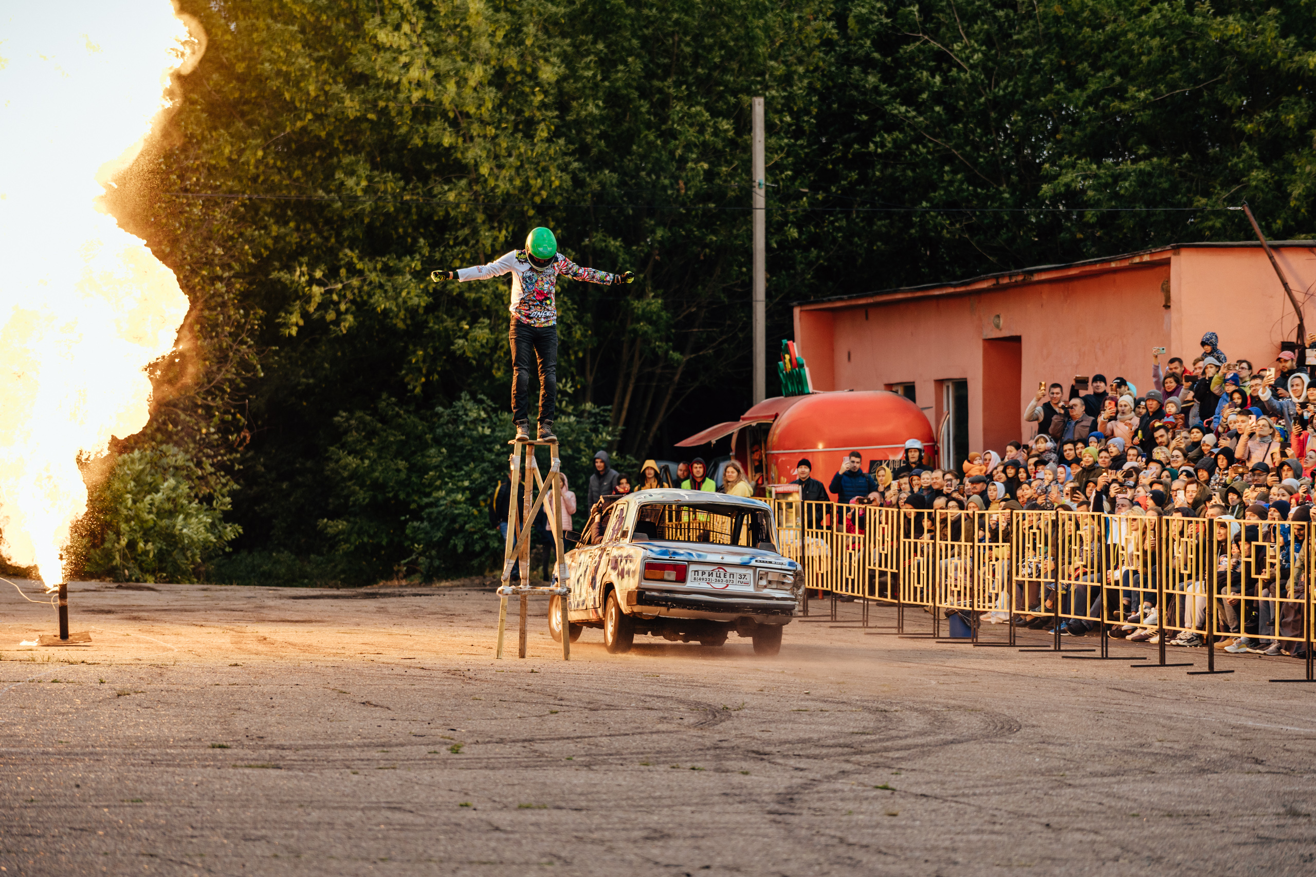 Шоу каскадеров в Твери: как это было