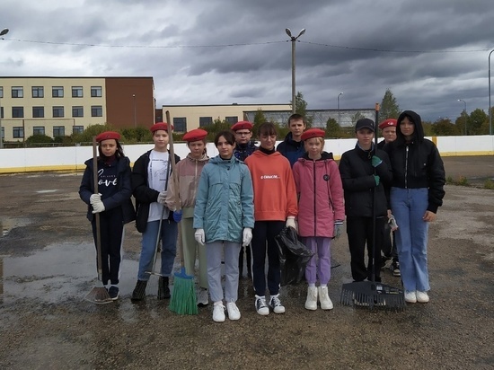 Школьники из Андреапольского МО присоединились к экологической акции Школьники из Андреапольского МО присоединились к экологической акции