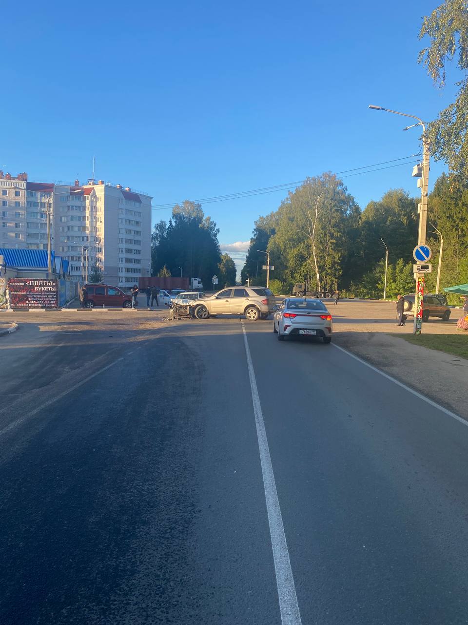 В Тверской области 13-летний мальчик пострадал при столкновении двух иномарок