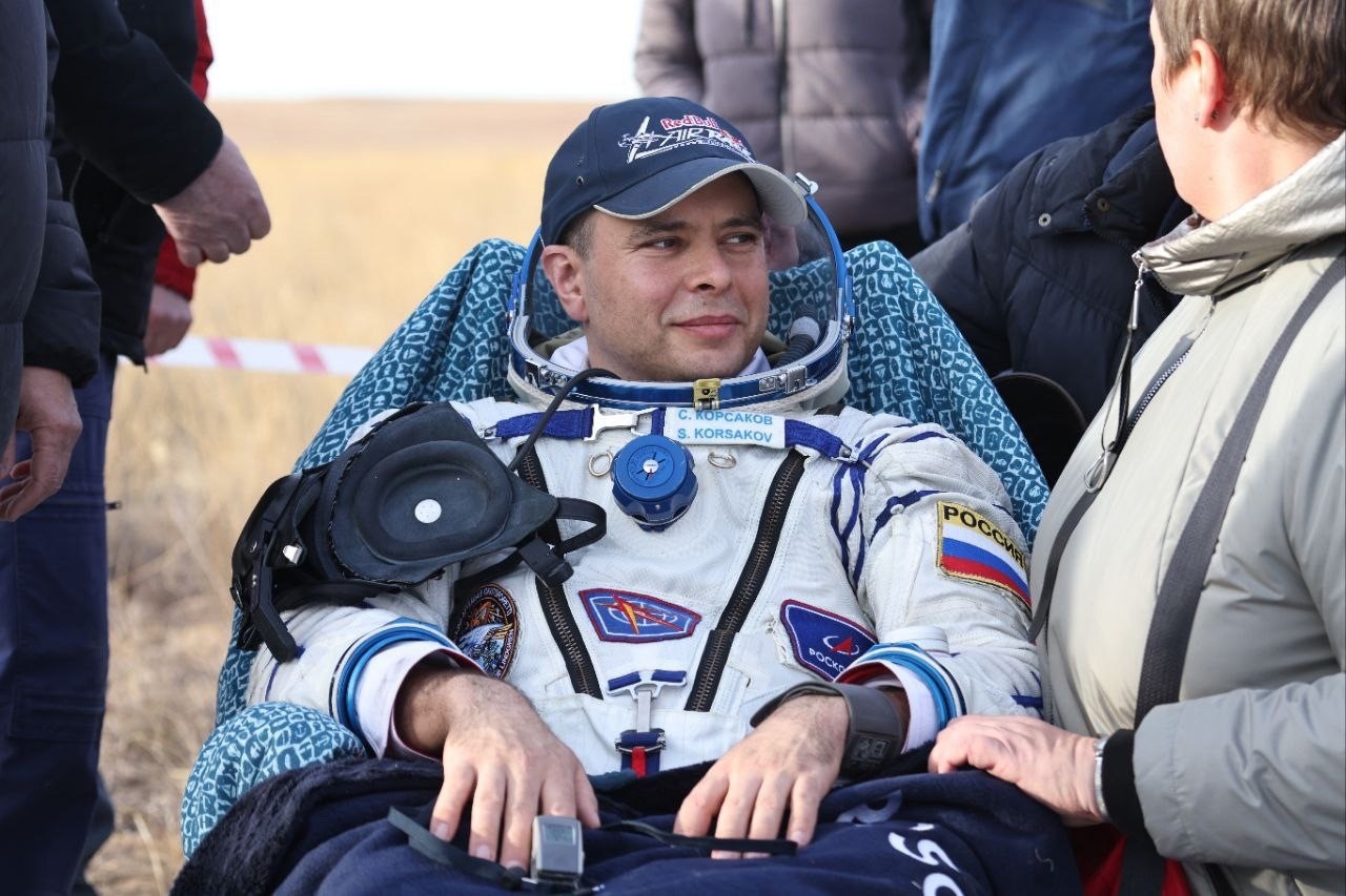 Выпускник кимрской гимназии Сергей Корсаков вернулся с МКС на Землю