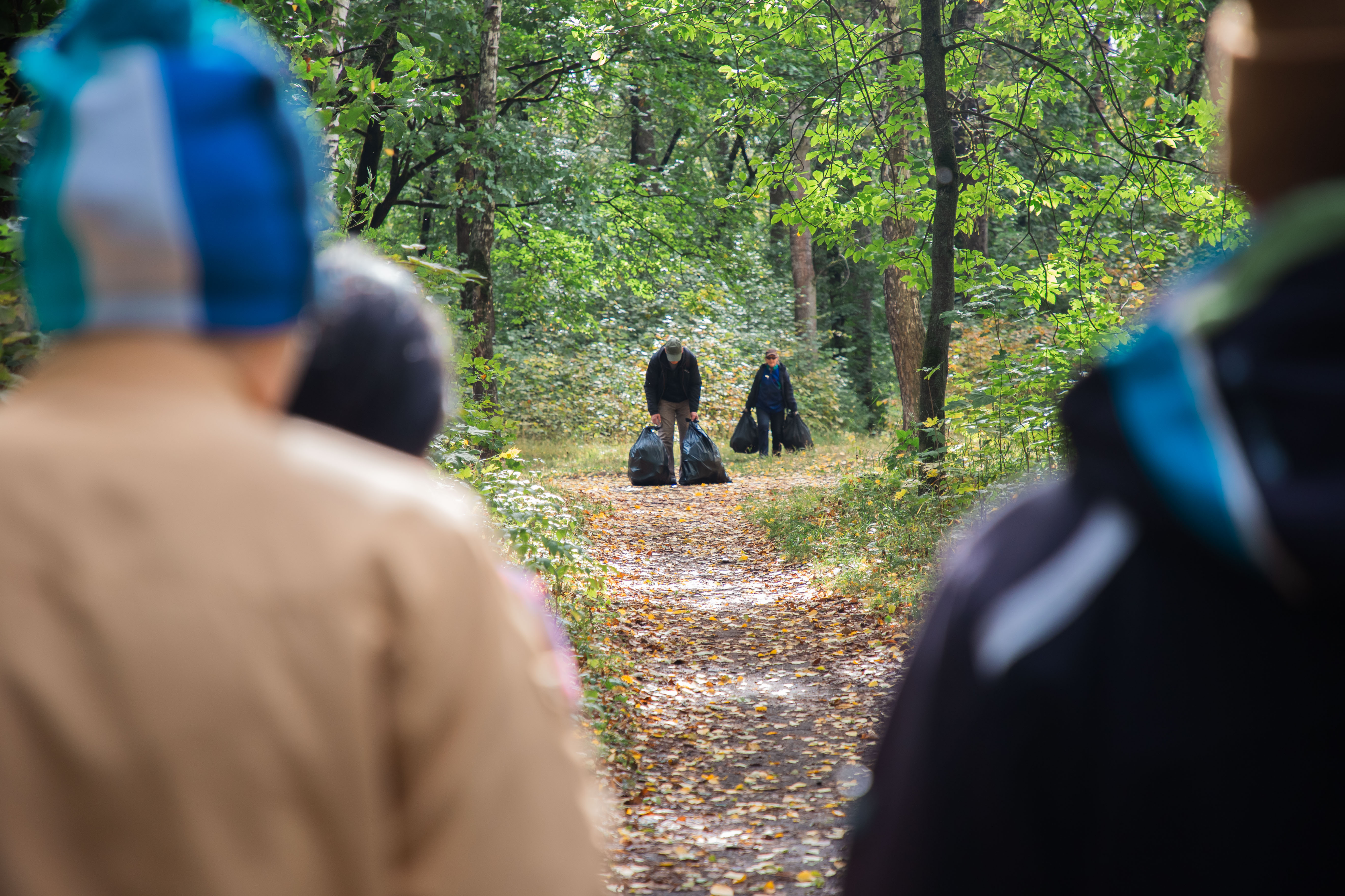ЭКО РИА: Журналисты провели субботник в парке Текстильщик