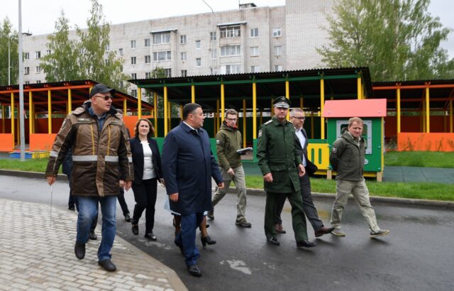 В Вышнем Волочке завершается строительство детского сада на 160 мест В Вышнем Волочке завершается строительство детского сада на 160 мест