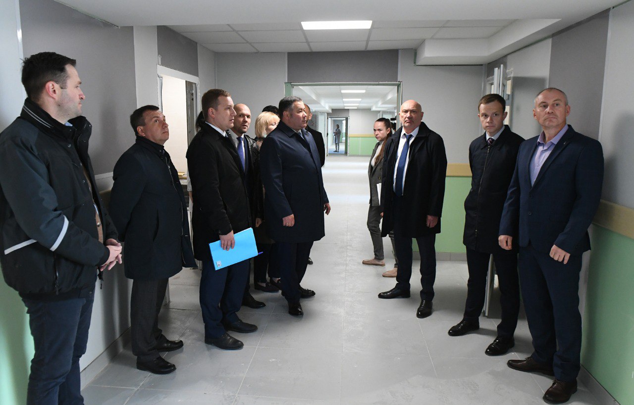 В Осташковской ЦРБ завершается капитальный ремонт