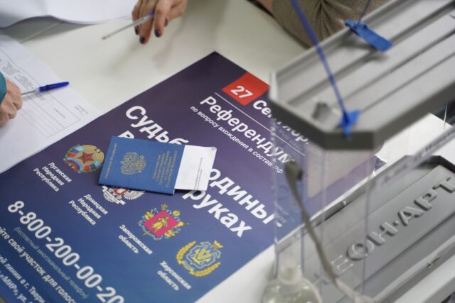 В Тверской области организовано голосование в программе референдума для  жителей ДНР, ЛНР, Запорожской и Херсонской областей