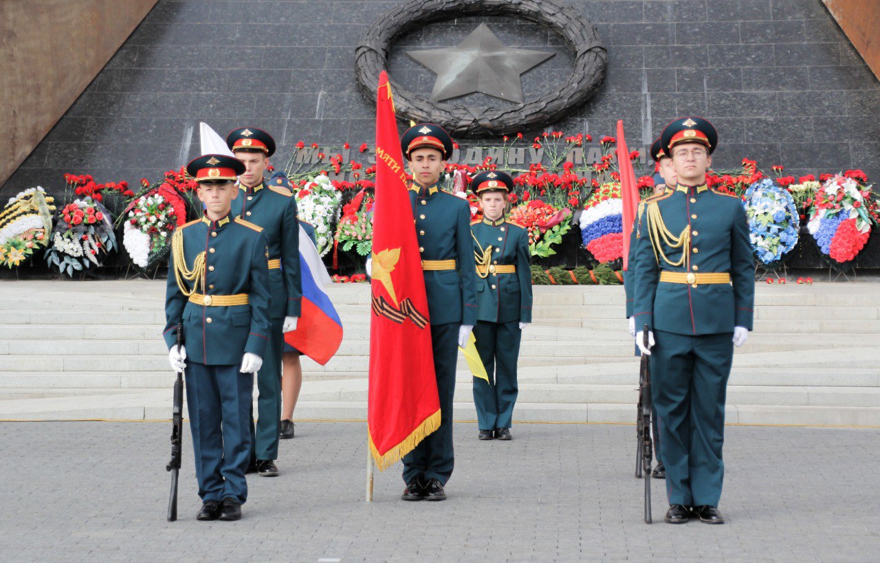 У Ржевского мемориала Советскому солдату дан старт Слета часовых Постов Памяти Тверской области