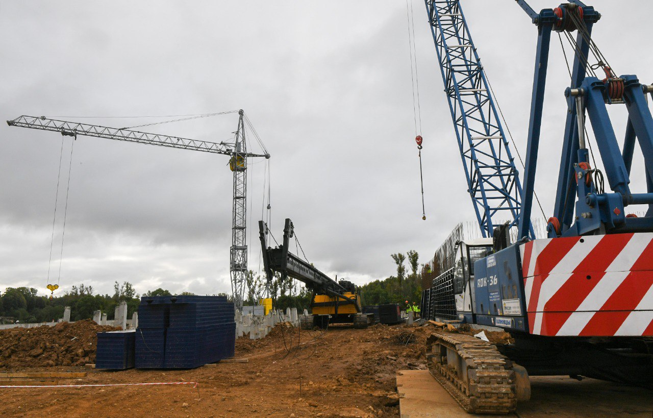 Игорь Руденя ознакомился с ходом строительства комплекса подготовки питьевой воды в Ржеве