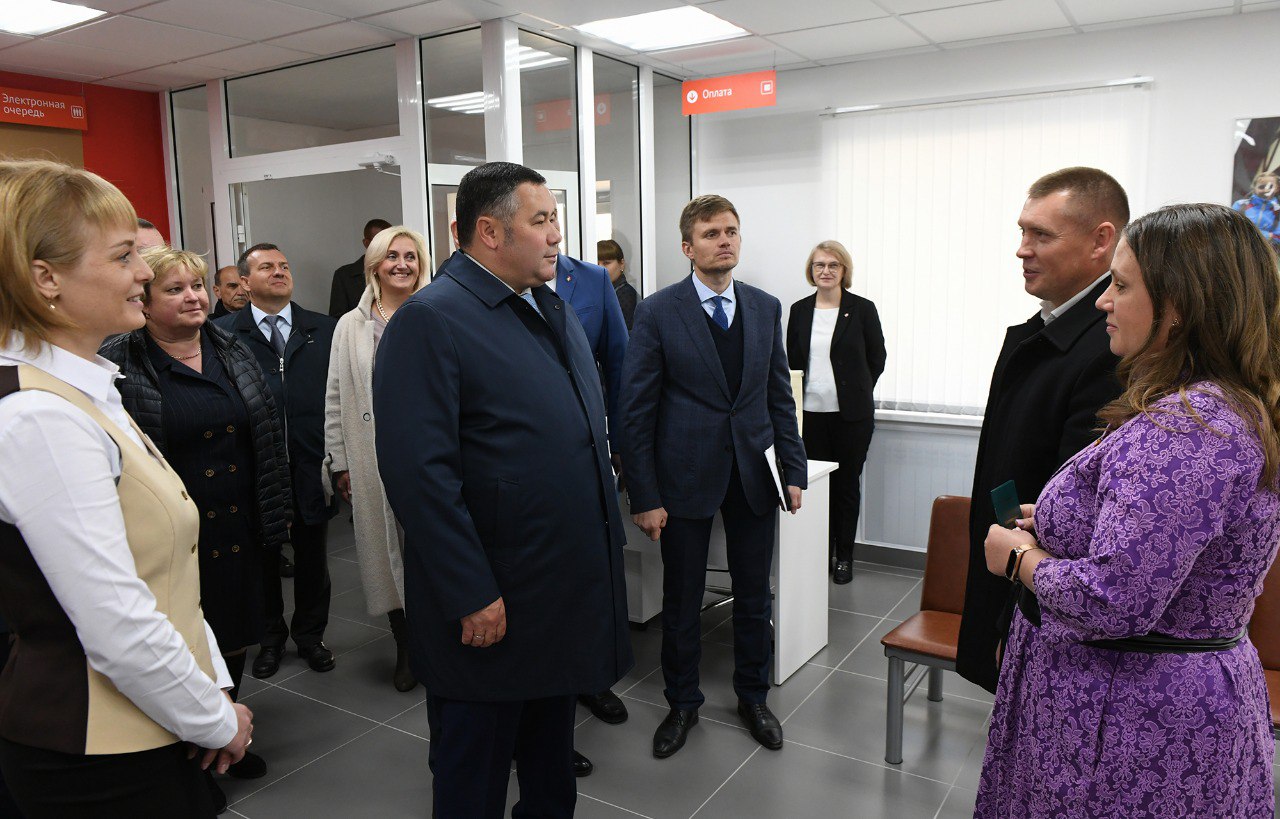 В Осташкове филиал МФЦ начал работу в новом здании