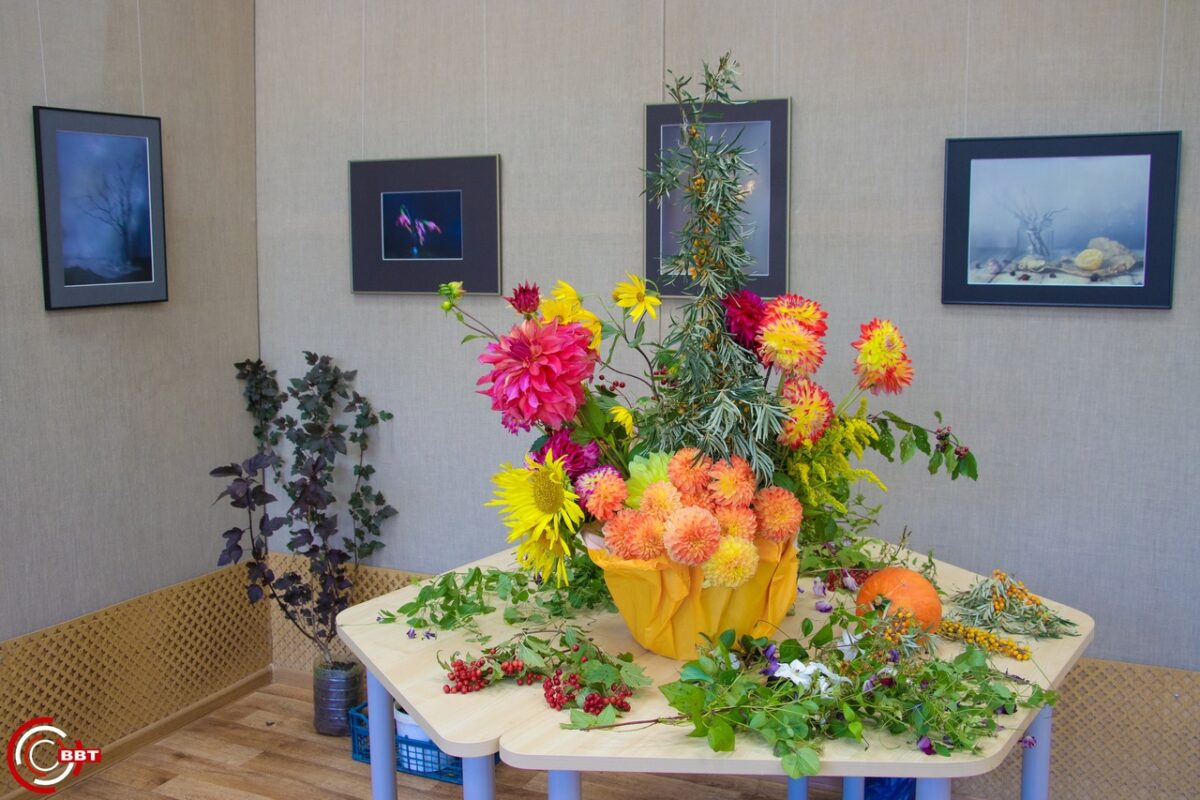 В Вышнем Волочке прошла выставка живых цветов