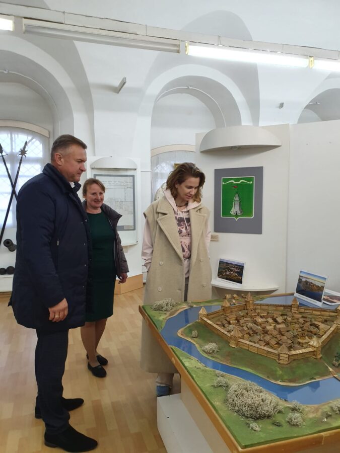 Новый министр культуры Тверской области посетила Торопец