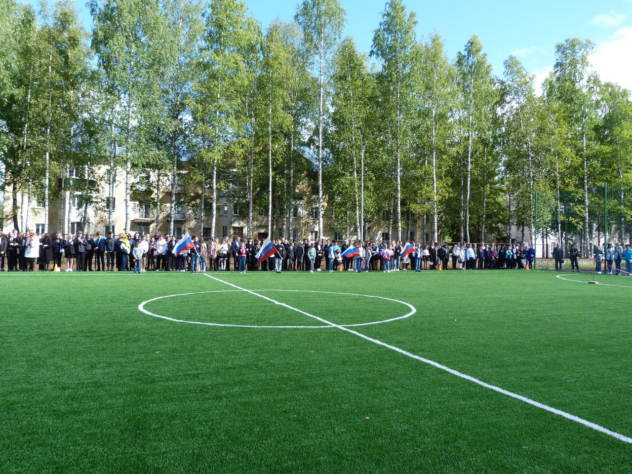 В Тверской области открыли модернизированную школу, IT-куб, «Точки роста» и спортивные объекты