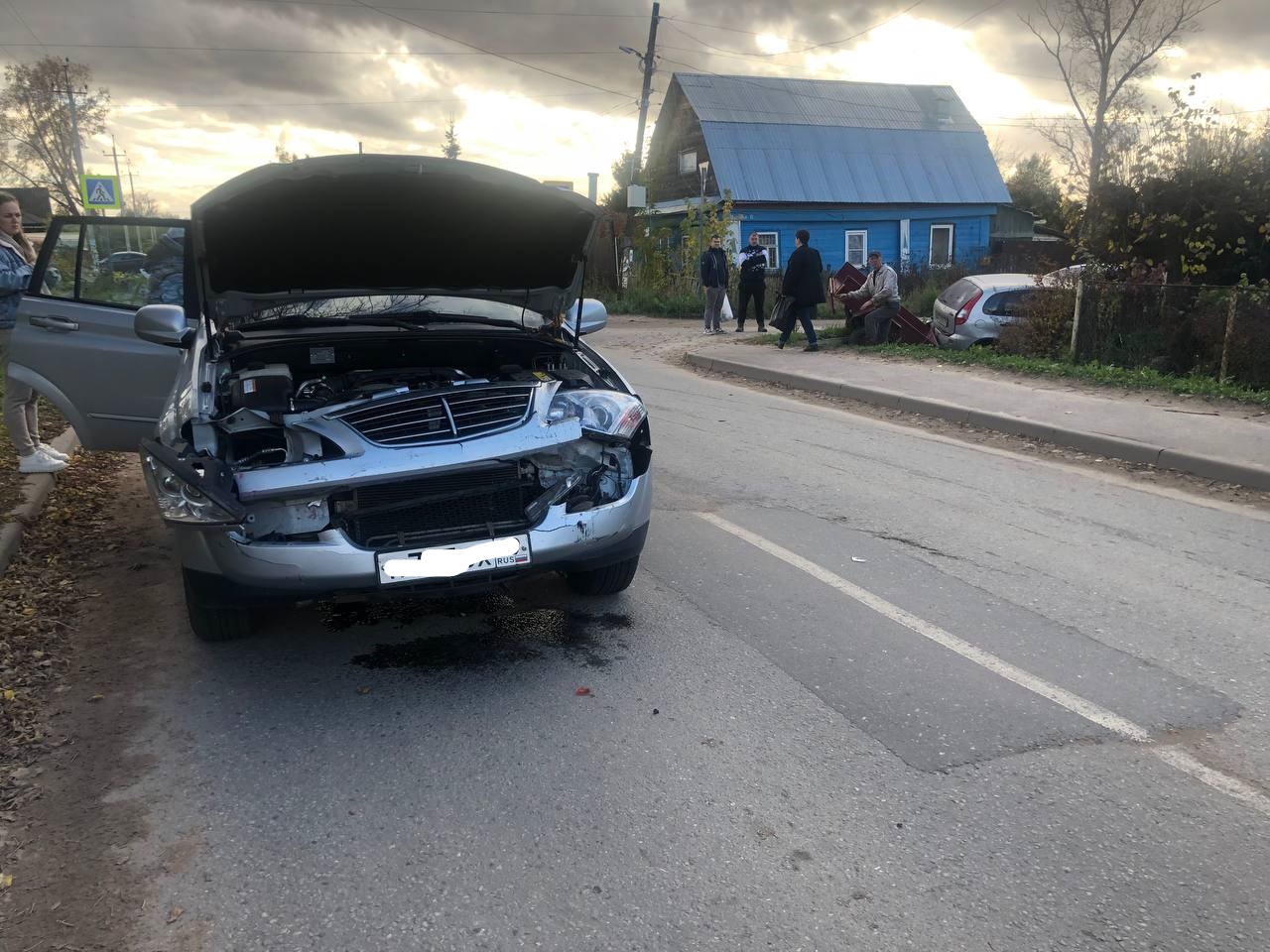 В Тверской области при столкновении двух машин пострадал ребенок