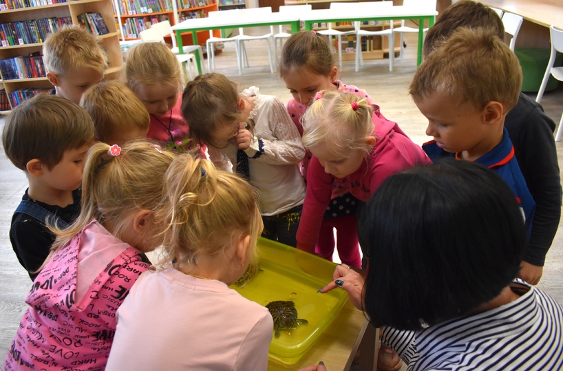 Малышам из Андреаполя рассказали про древних и удивительных рептилий