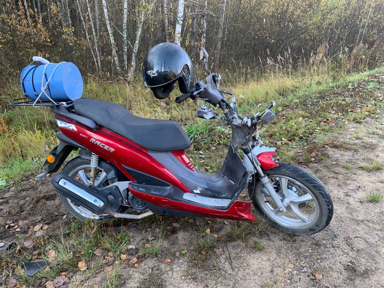 В Тверской области дорогу не поделили мопед и велосипед