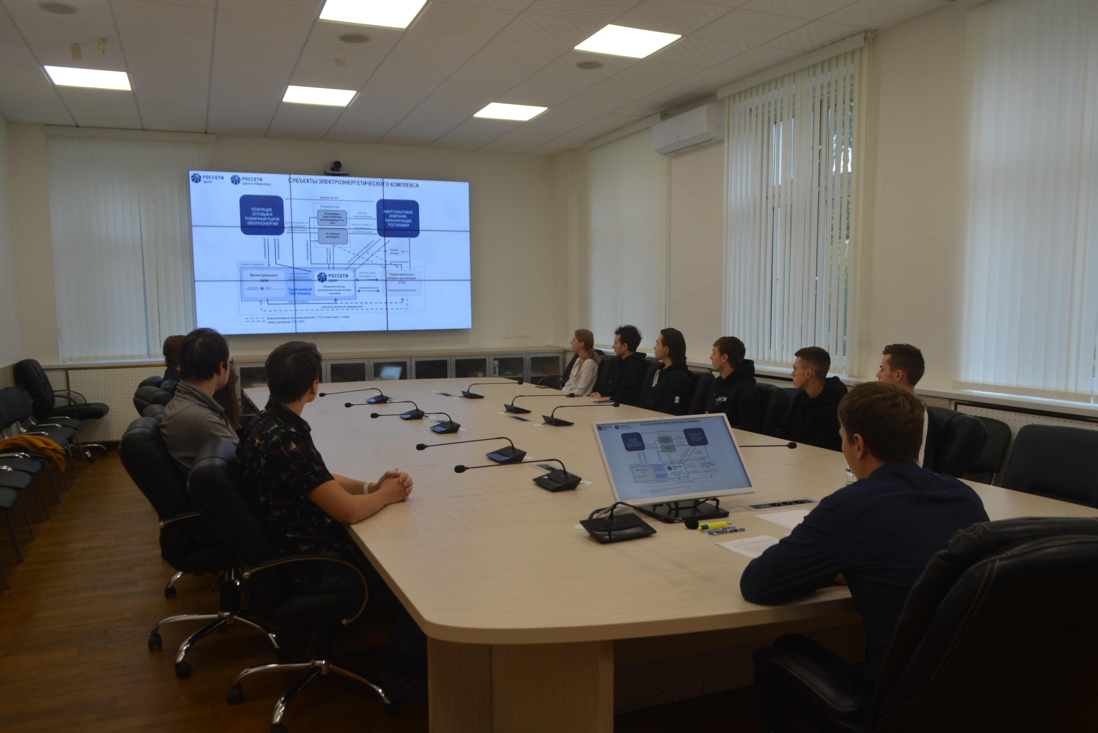 Студенты Тверской сельхозакадемии познакомились с работой электросетевого комплекса Тверьэнерго
