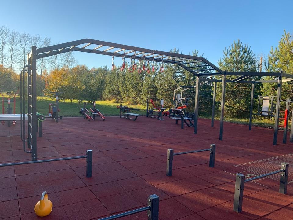 В селе Конаковского района появилась площадка для сдачи нормативов ГТО