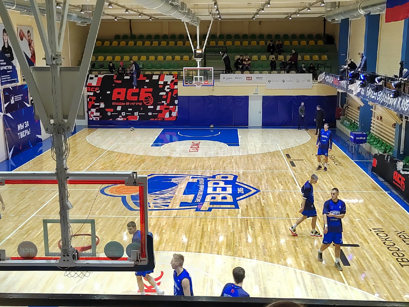 Баскетбольный клуб «Тверь-Политех» сыграл первый международный матч