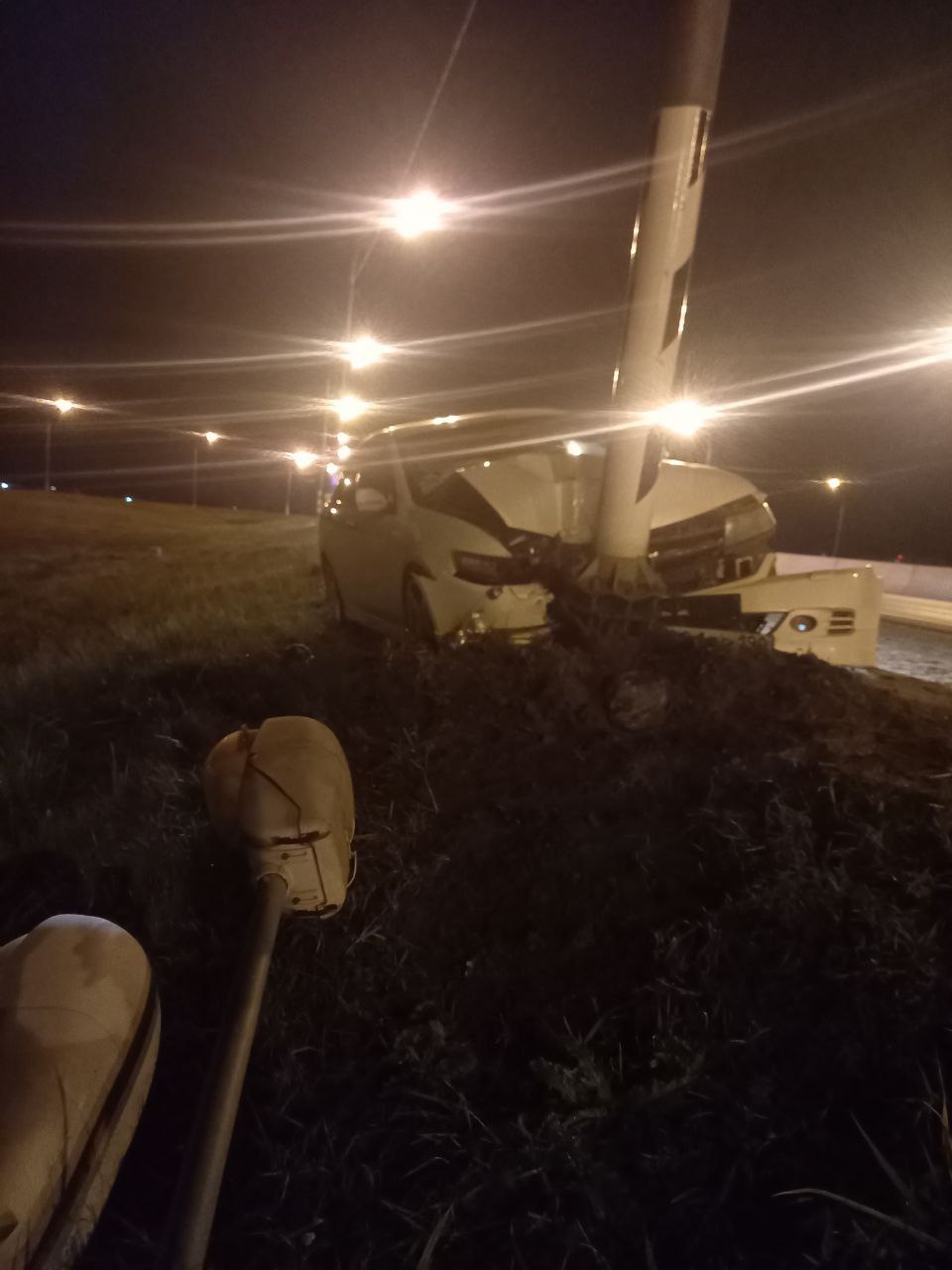 В Тверской области серьезные травмы в аварии получил водитель Хонды