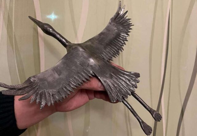 Кузнецы со всей России изготавливают журавлей для монумента в память об участниках СВО Кузнецы со всей России изготавливают журавлей для монумента в память об участниках СВО