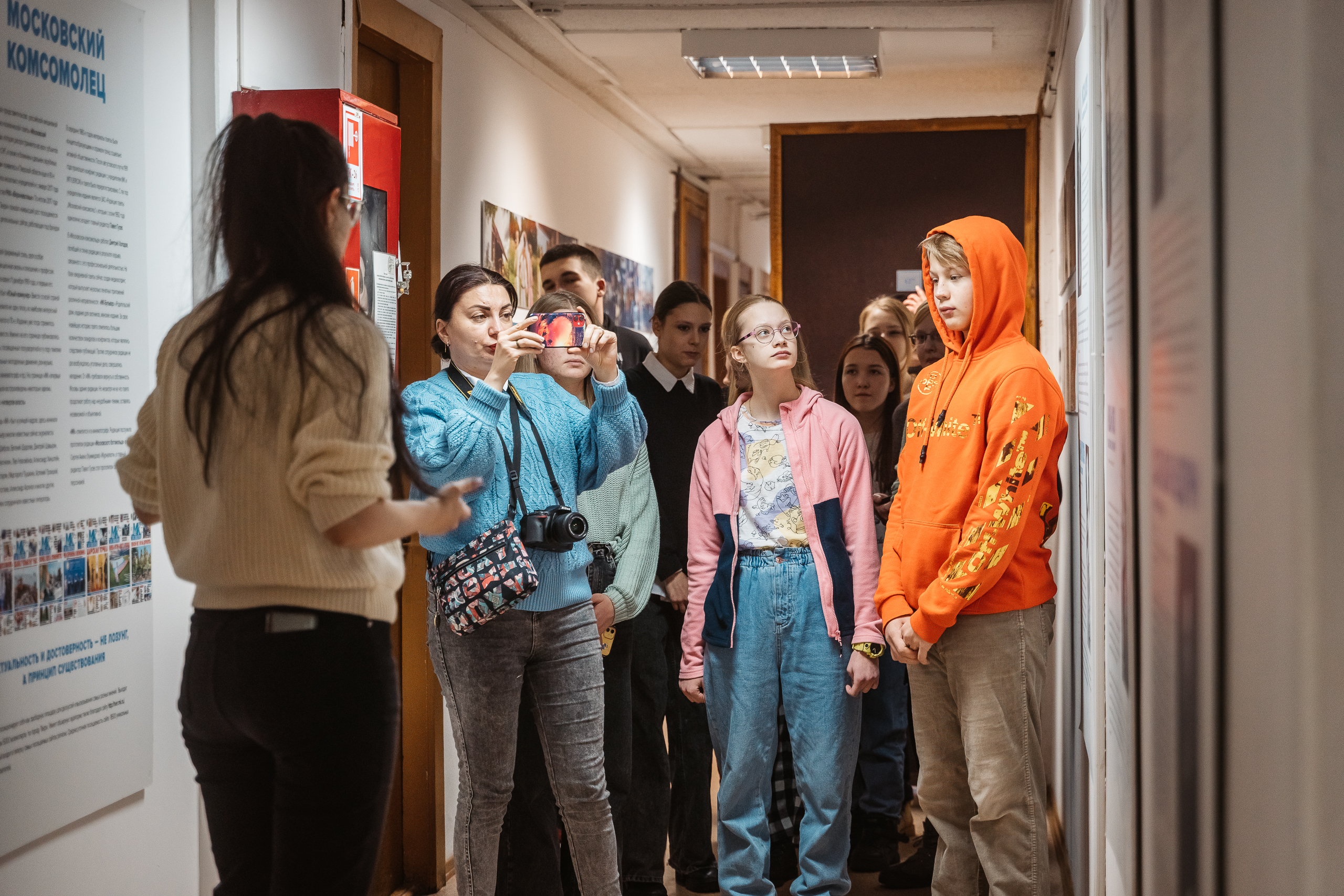 Юные журналисты побывали с экскурсией в РИА Верхневолжье