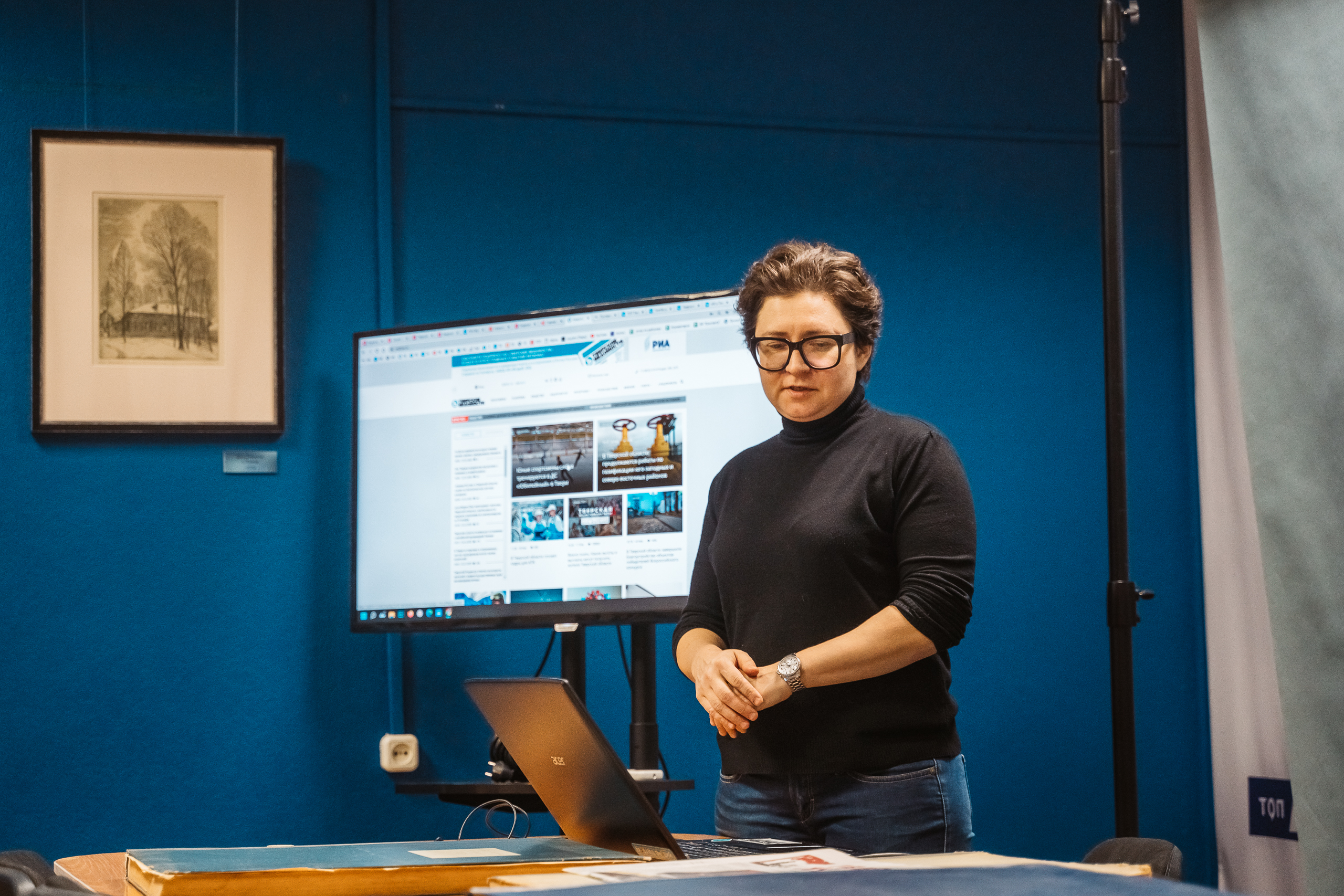 Юные журналисты побывали с экскурсией в РИА Верхневолжье