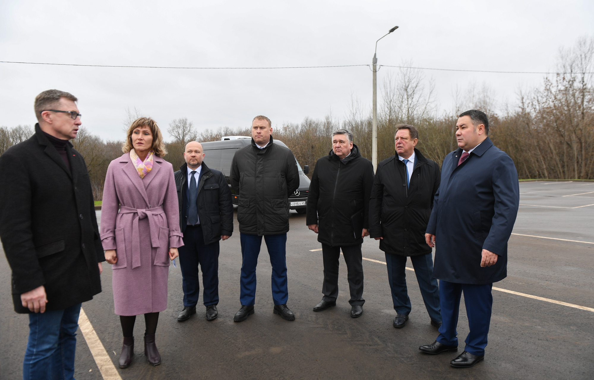 Игорь Руденя осмотрел отремонтированные дороги Твери